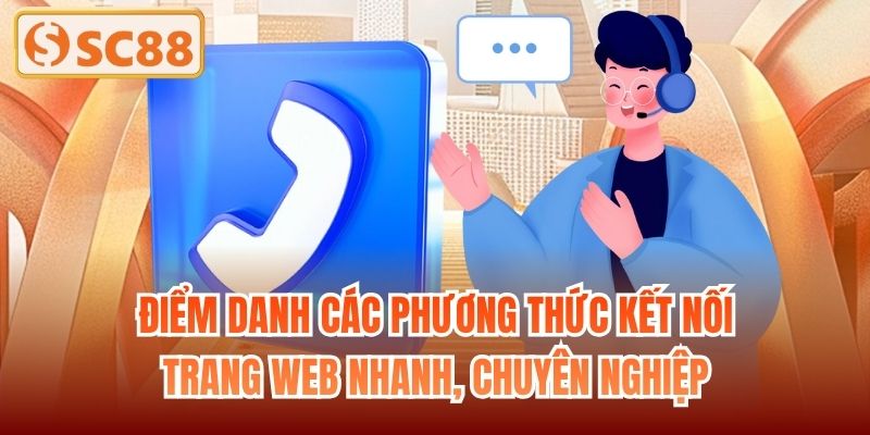Điểm danh các phương thức kết nối trang web nhanh, chuyên nghiệp